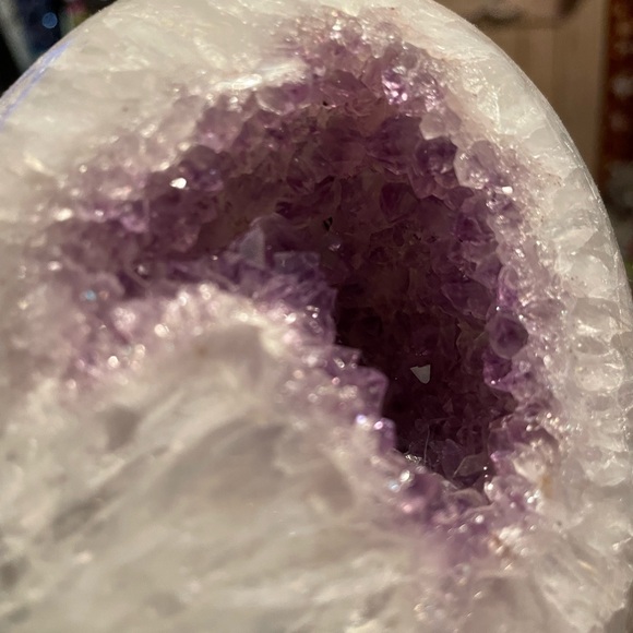 Quartz and amethyst druzy freeform - Picture 13 of 14